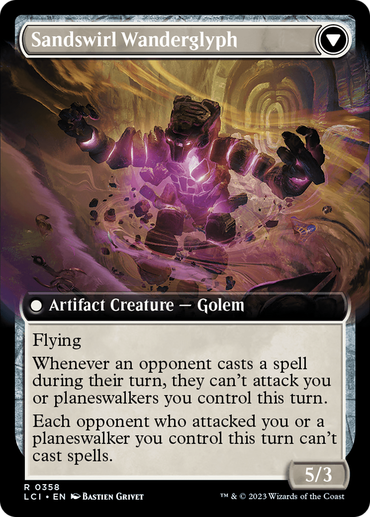 Image of Unstable Glyphbridge (Extended Art) (LCI-358) - The Lost Caverns of Ixalan: (Extended Art) Foil