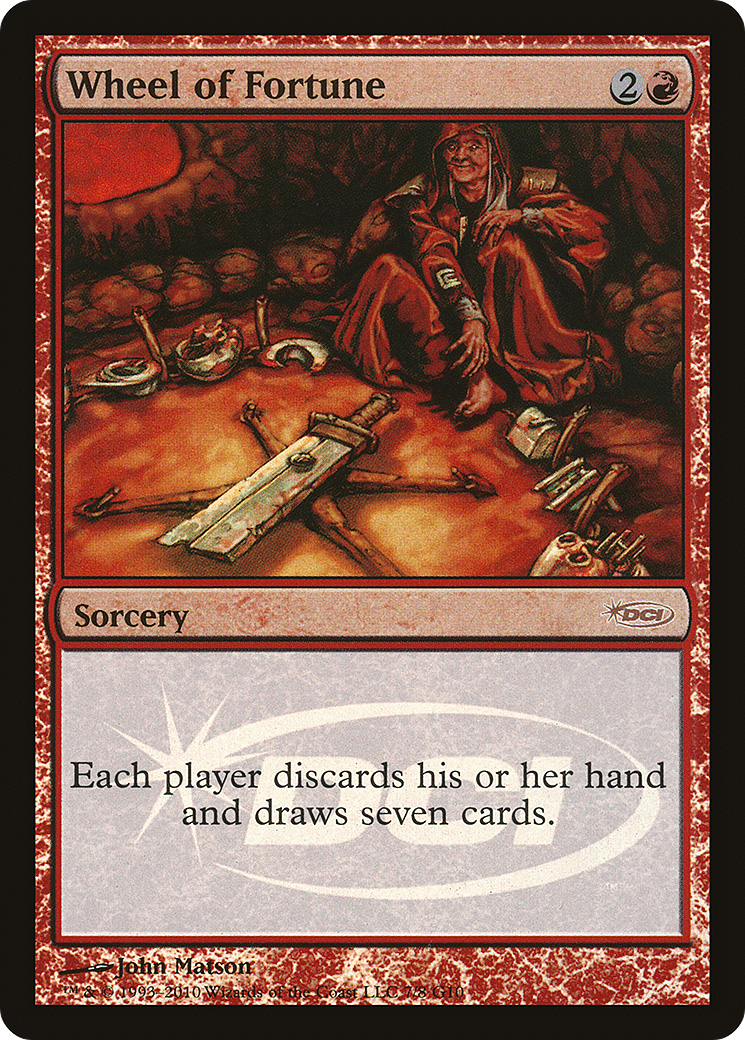 Image of Wheel of Fortune (JDG-007) - Judge Gift Cards 2010 Foil
