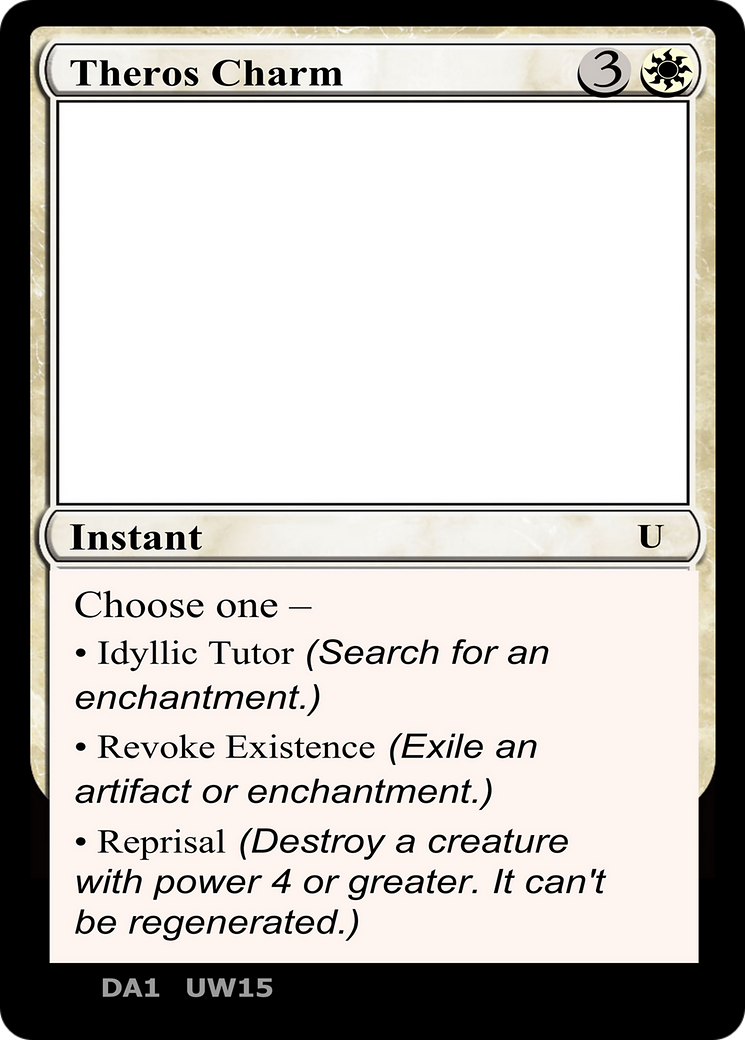 Image of Theros Charm (UNK-UW15) - Unknown Event