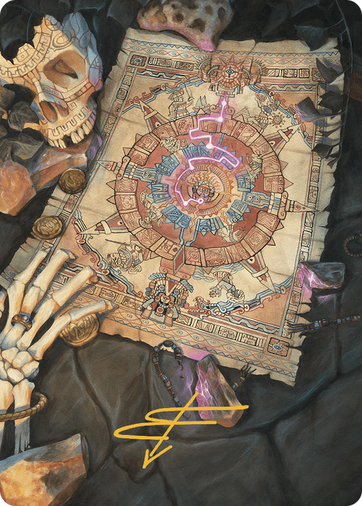 Image of Map // Map (ALCI-068) - The Lost Caverns of Ixalan Art Series (Borderless) Foil
