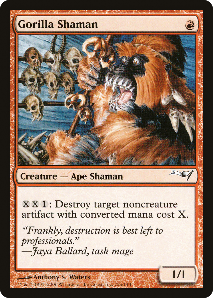 Image of Gorilla Shaman (CTD-72A) - Coldsnap Theme Decks