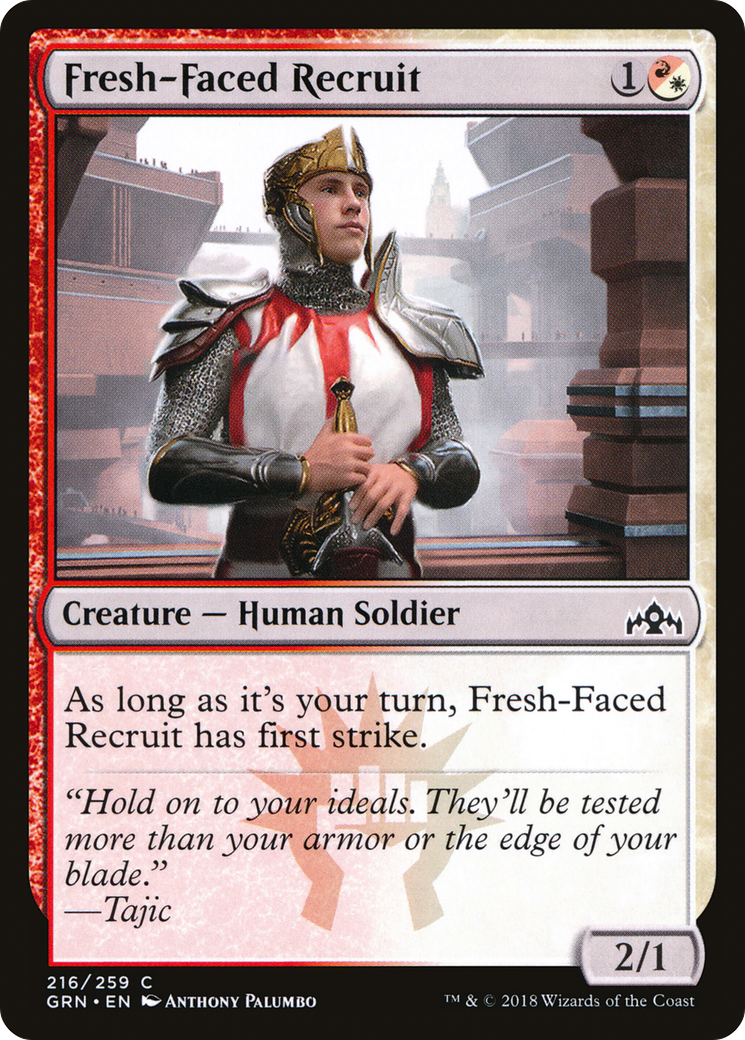 Image of Fresh-Faced Recruit (GRN-216) - Guilds of Ravnica