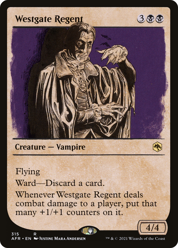 Image of Westgate Regent (Showcase) (AFR-315) - Adventures in the Forgotten Realms: (Showcase) Foil