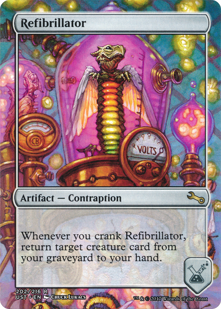 Image of Refibrillator (UST-202) - Unstable (Borderless) Foil