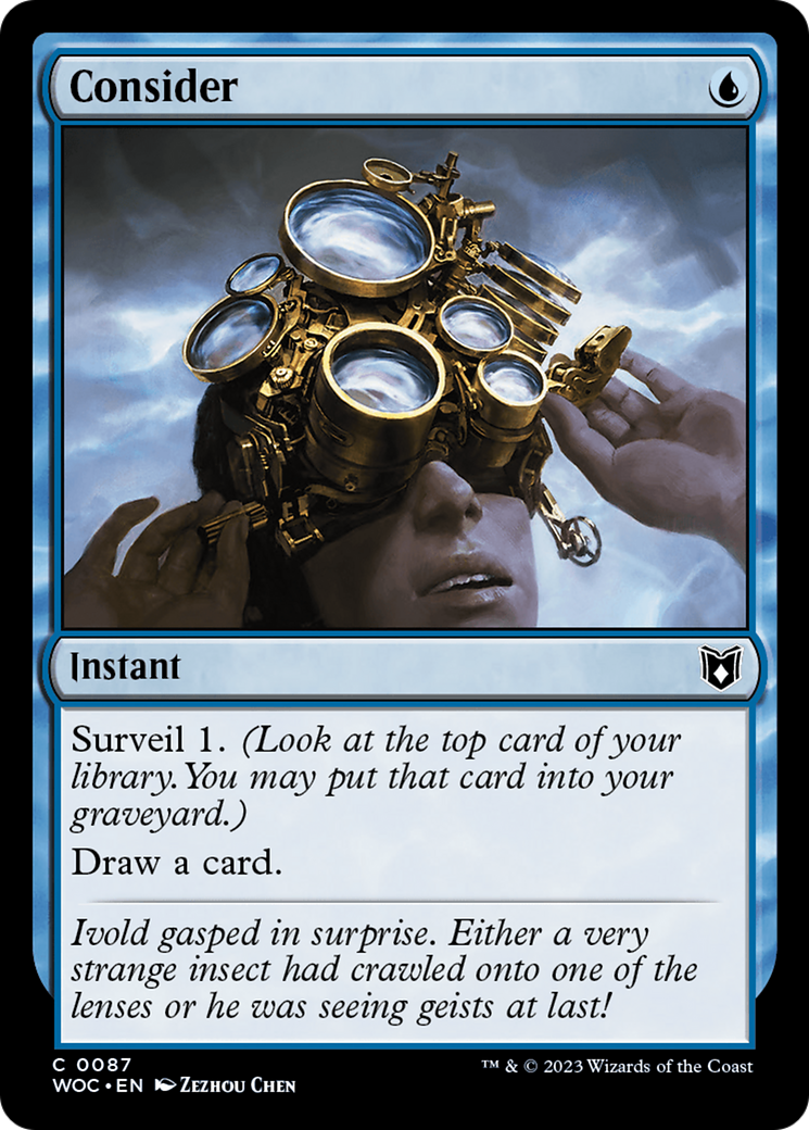 Image of Consider (WOC-087) - Wilds of Eldraine Commander