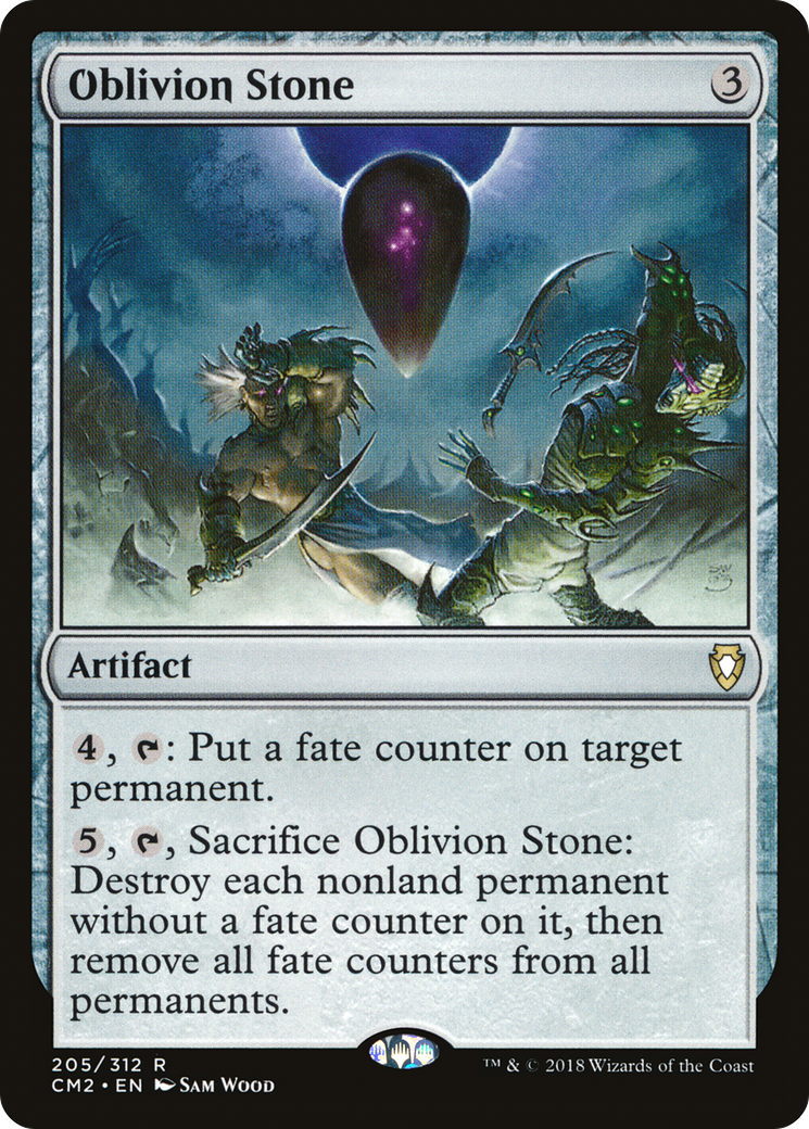 Image of Oblivion Stone (CM2-205) - Commander Anthology Volume II