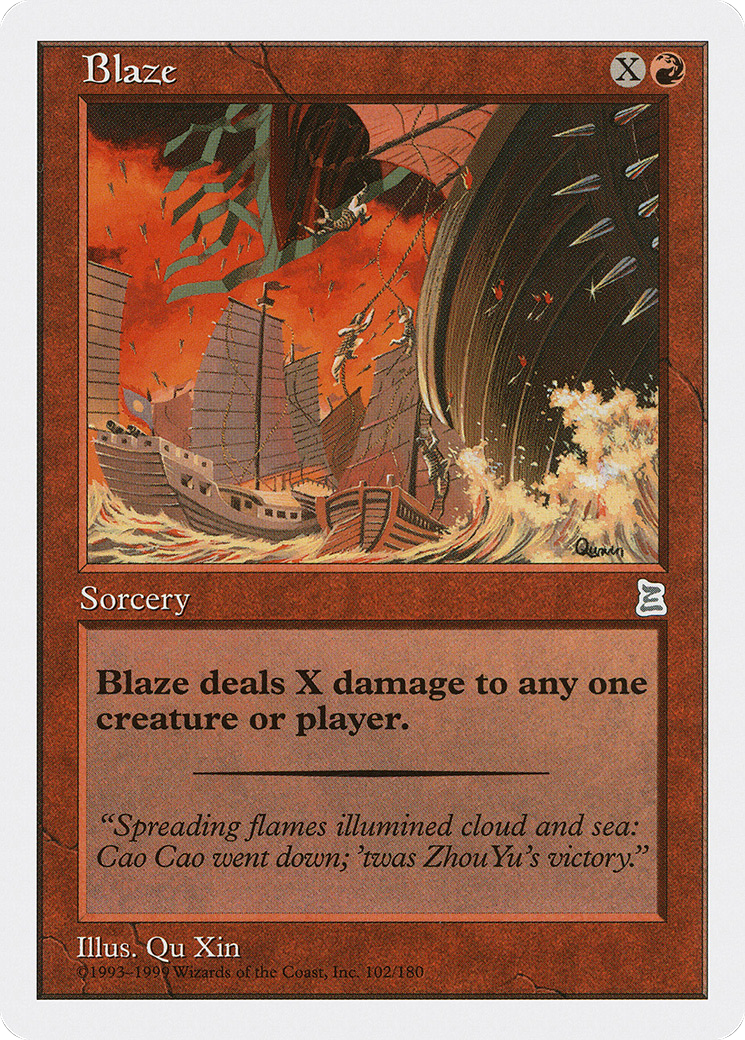 Image of Blaze (PTK-102) - Portal Three Kingdoms