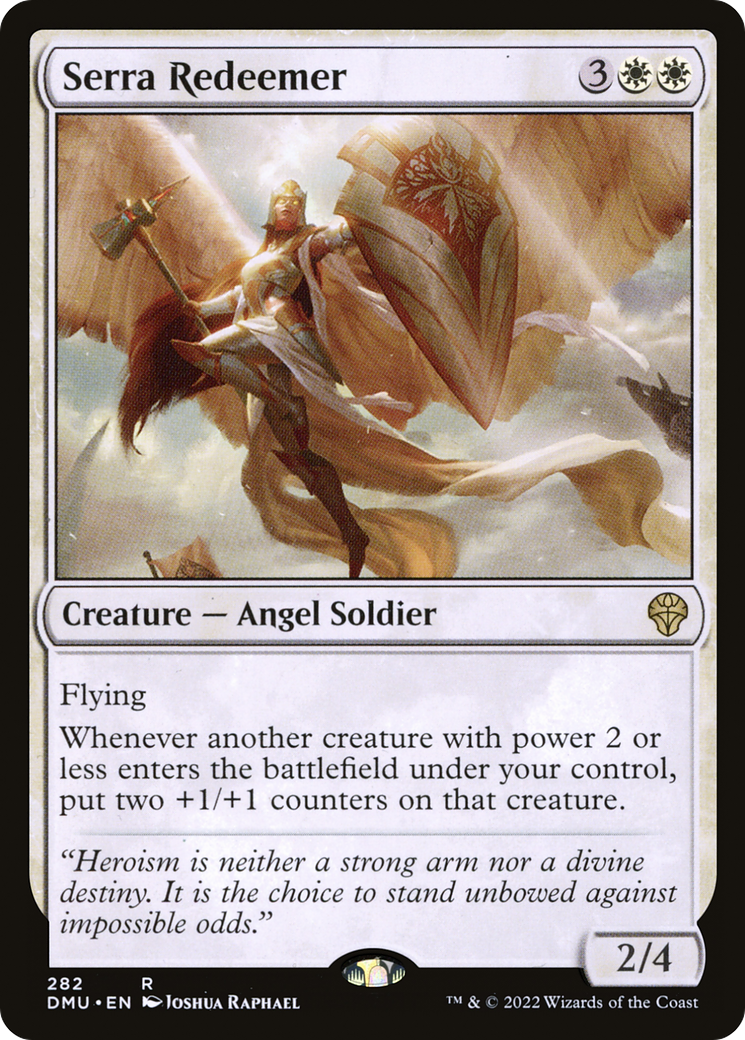 Image of Serra Redeemer (282) (DMU-282) - Dominaria United Foil