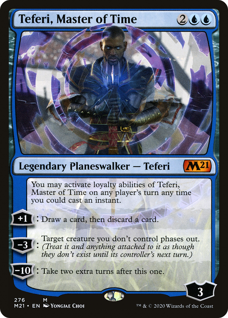 Image of Teferi, Master of Time (276) (M21-276) - Core Set 2021