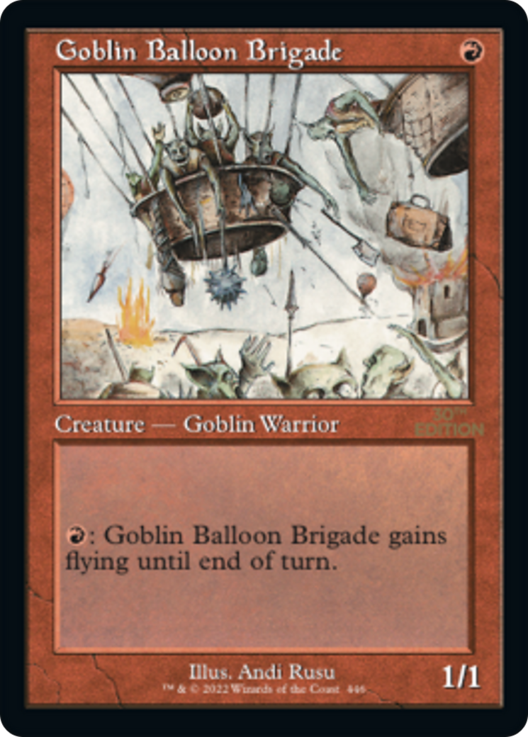 Image of Goblin Balloon Brigade (Retro Frame) (30A-446) - 30th Anniversary Edition