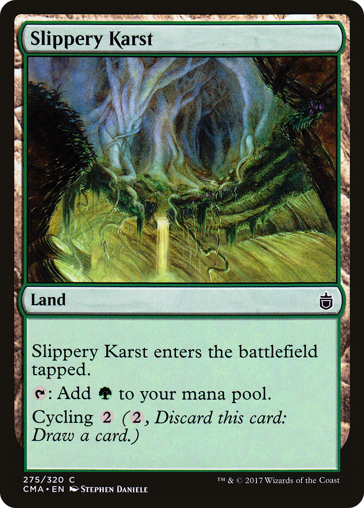 Image of Slippery Karst (CMA-275) - Commander Anthology