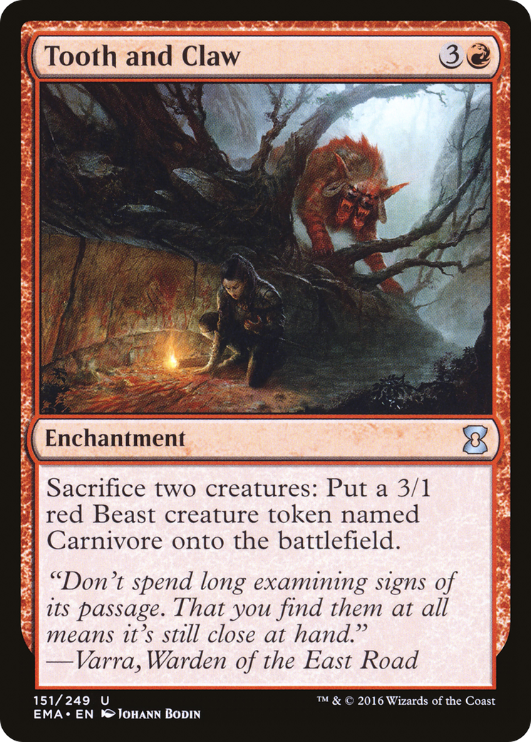Image of Tooth and Claw (EMA-151) - Eternal Masters
