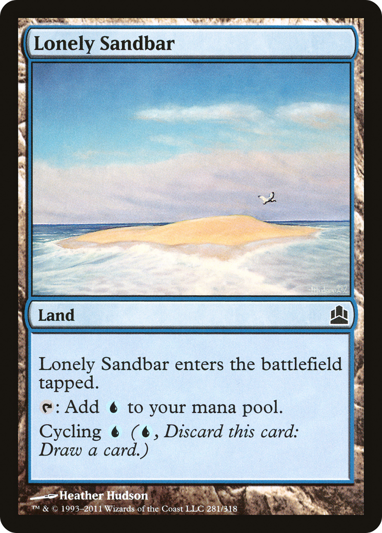Image of Lonely Sandbar (CMD-281) - Commander 2011