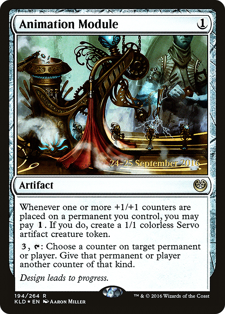 Image of Animation Module (PRE-194S) - Kaladesh Promos Foil