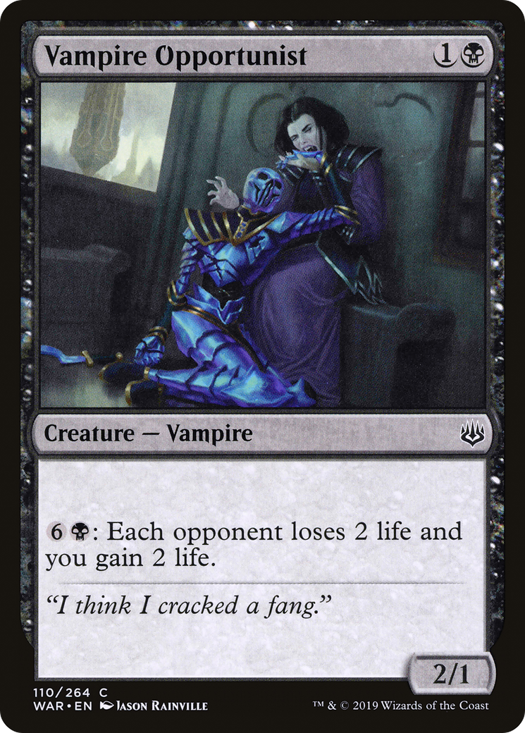 Image of Vampire Opportunist (WAR-110) - War of the Spark