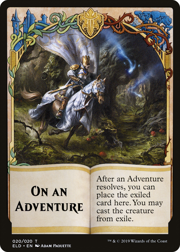 Image of On an Adventure (TELD-020) - Throne of Eldraine Tokens