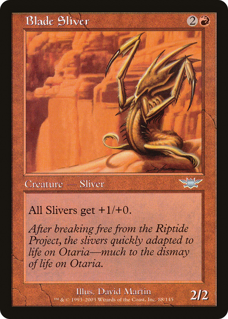 Image of Blade Sliver (LGN-088) - Legions Foil