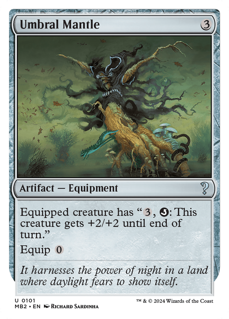 Image of Umbral Mantle (White Border) (MB2-101) - Mystery Booster 2