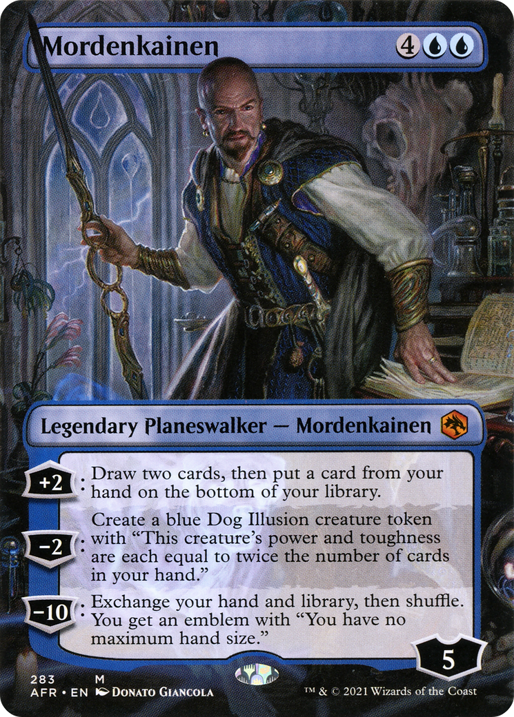 Image of Mordenkainen (Borderless) (AFR-283) - Adventures in the Forgotten Realms (Borderless) Foil