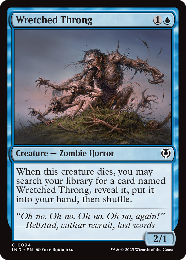Image of Wretched Throng (INR-094) - Innistrad Remastered