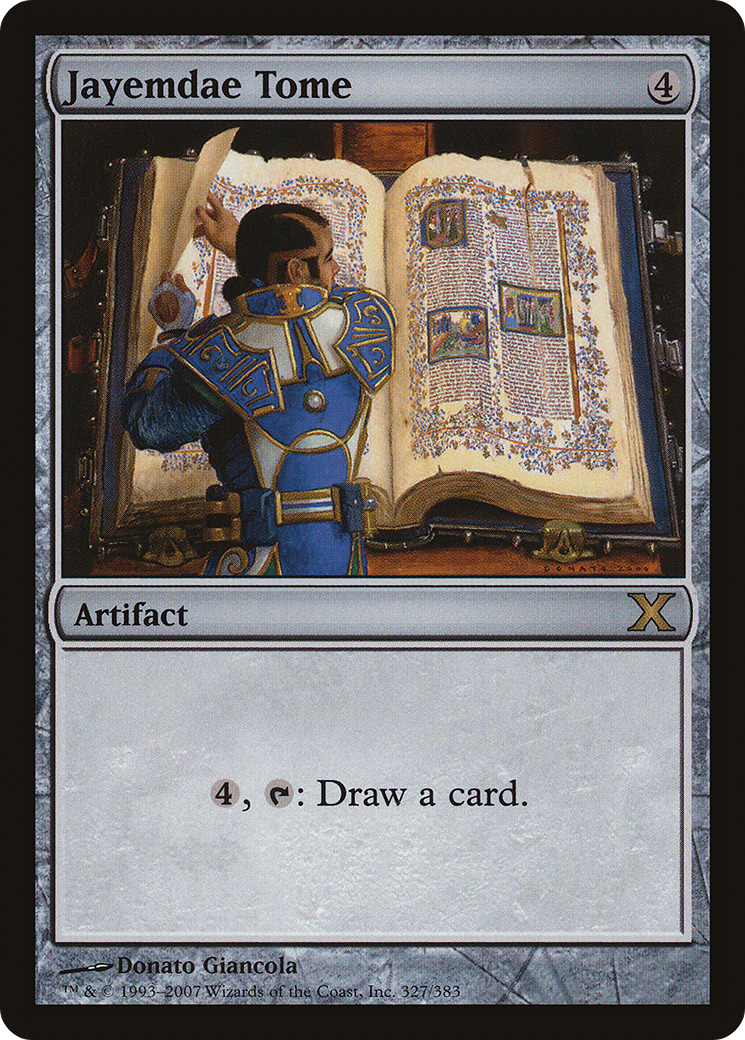 Image of Jayemdae Tome (10E-327) - Tenth Edition Foil