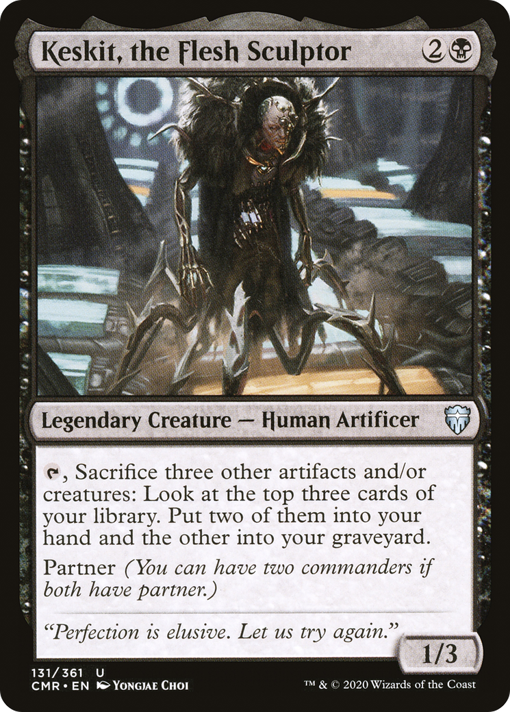 Image of Keskit, the Flesh Sculptor (CMR-131) - Commander Legends