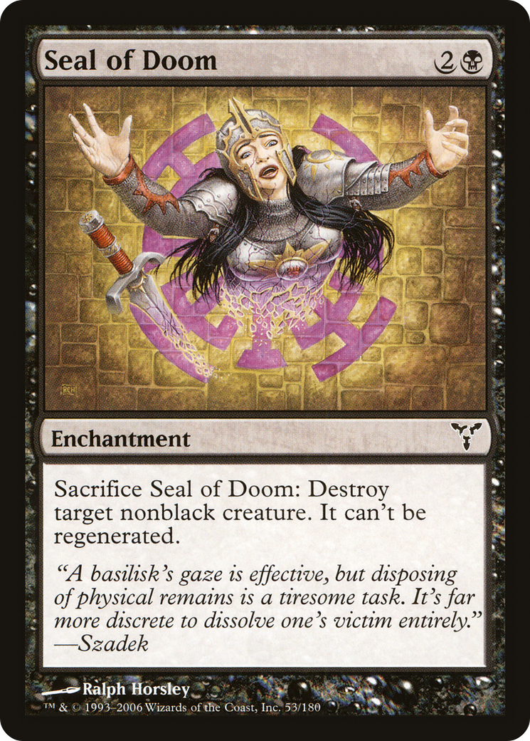 Image of Seal of Doom (DIS-) - Dissension