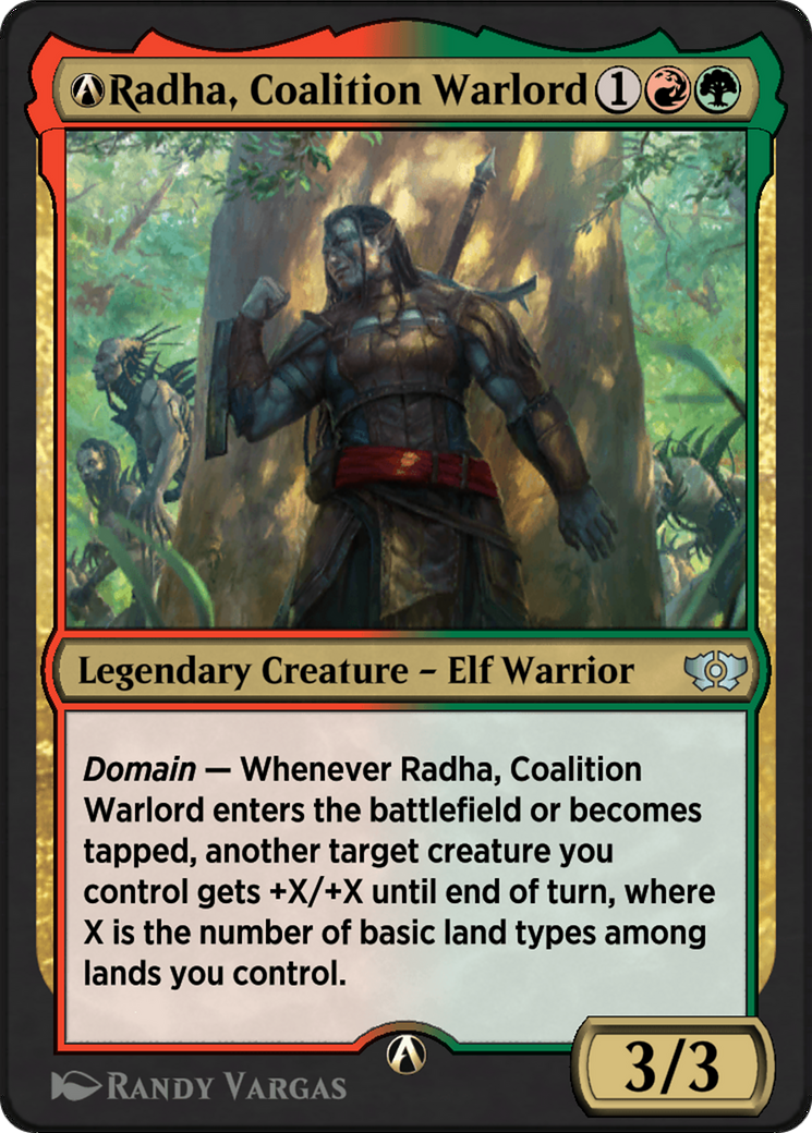 Image of A-Radha, Coalition Warlord (MUL-A-120) - Multiverse Legends
