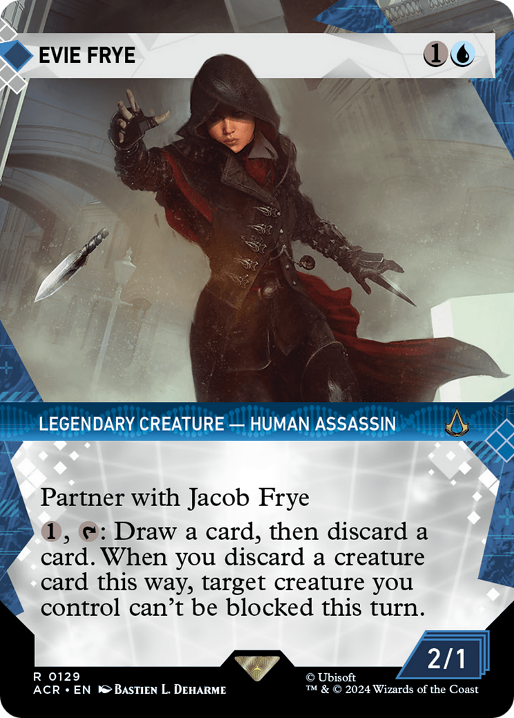 Image of Evie Frye (Showcase) (ACR-129) - Assassin's Creed: (Showcase) (Borderless) Foil