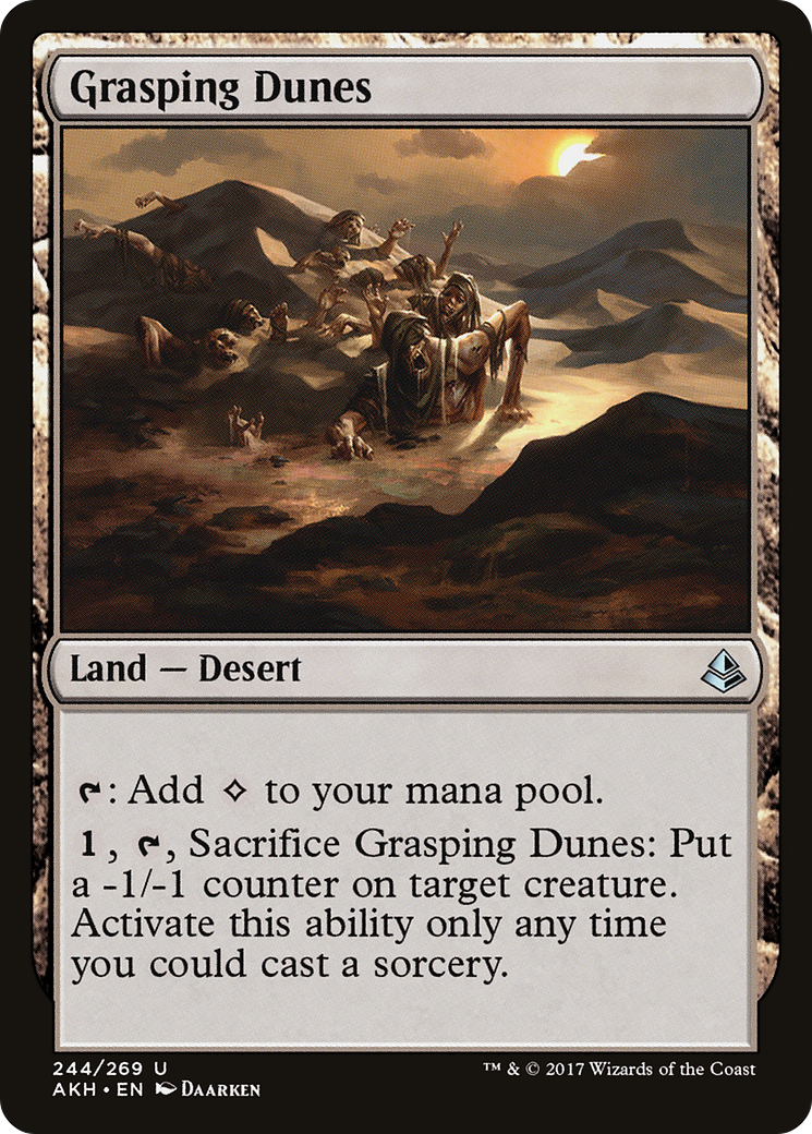 Image of Grasping Dunes (AKH-244) - Amonkhet