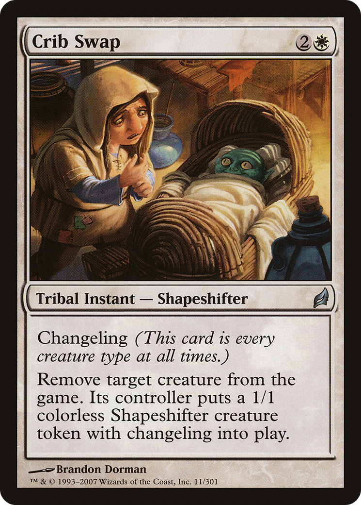 Image of Crib Swap (LRW-011) - Lorwyn Foil
