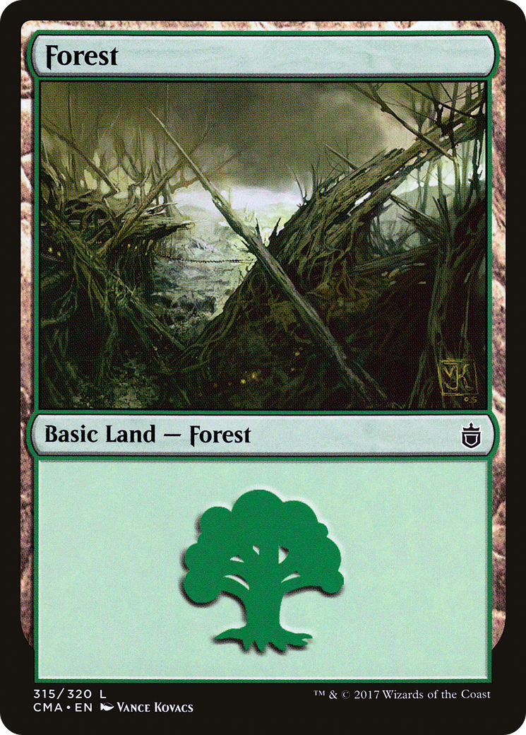Image of Forest (CMA-315) - Commander Anthology