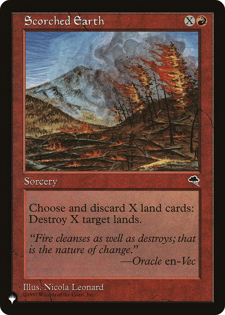 Image of Scorched Earth (LIST-TMP-200) - The List
