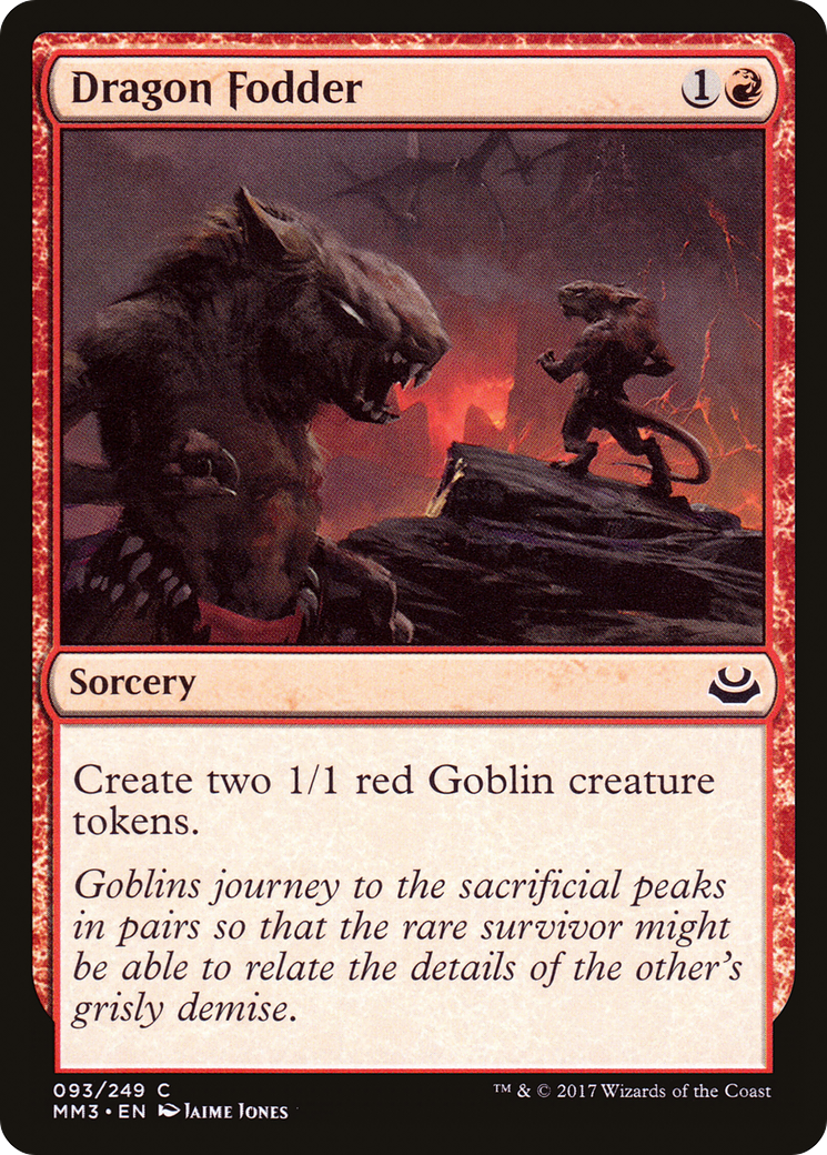 Image of Dragon Fodder (MM3-093) - Modern Masters 2017