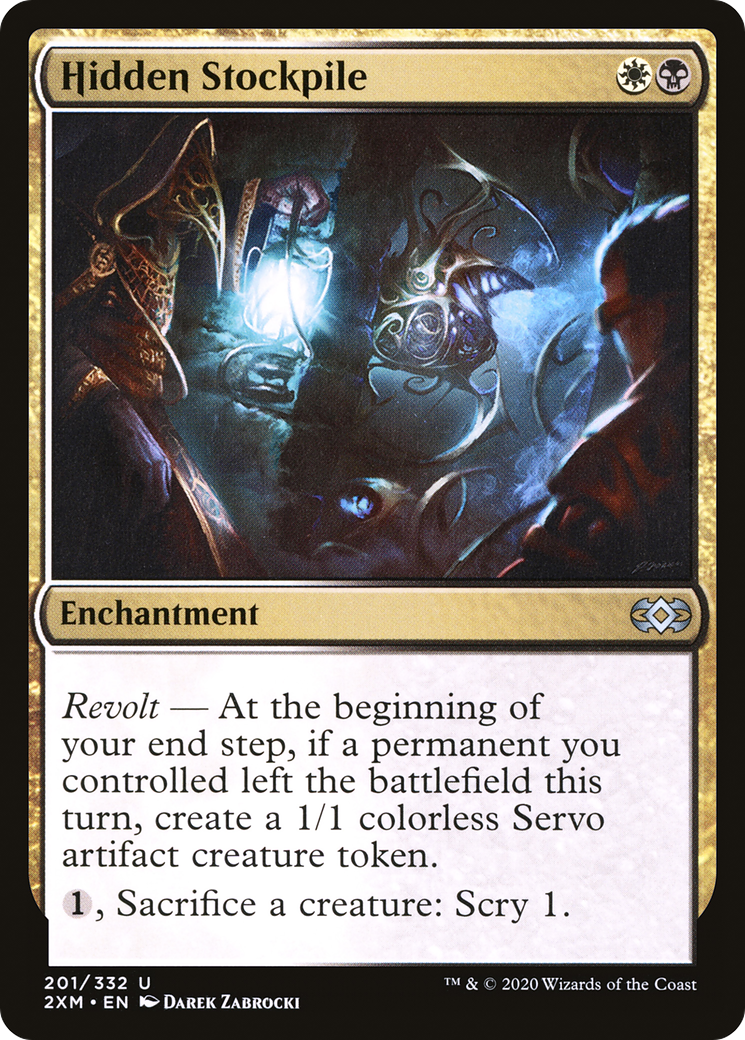 Image of Hidden Stockpile (2XM-201) - Double Masters Foil