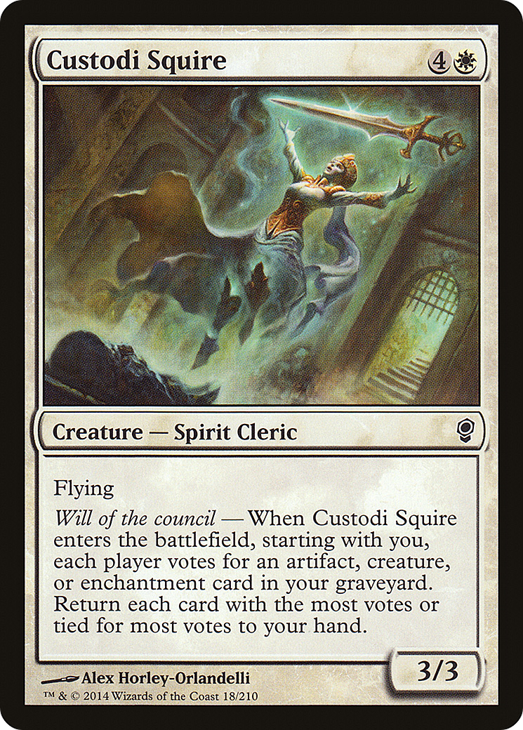 Image of Custodi Squire (CNS-018) - Conspiracy