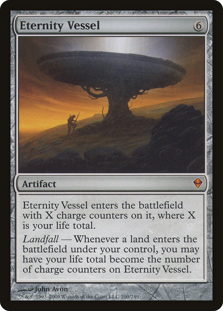 Image of Eternity Vessel (ZEN-200) - Zendikar Foil
