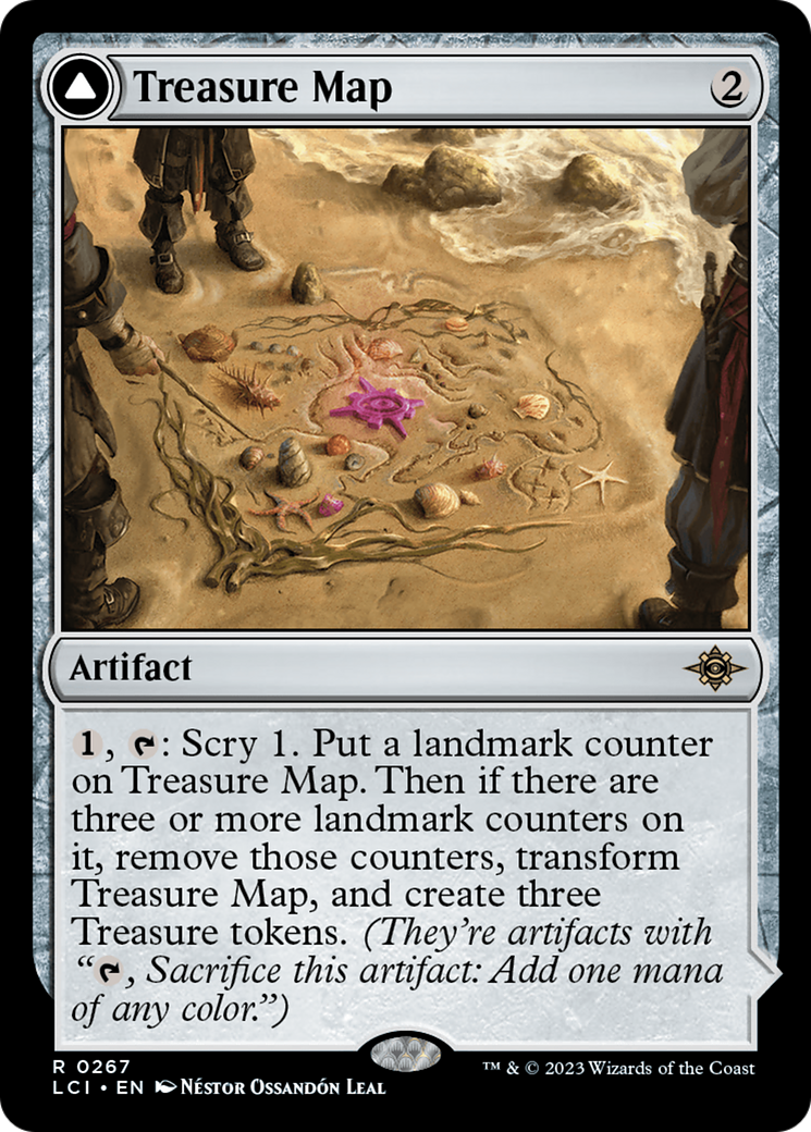 Image of Treasure Map (LCI-267) - The Lost Caverns of Ixalan Foil