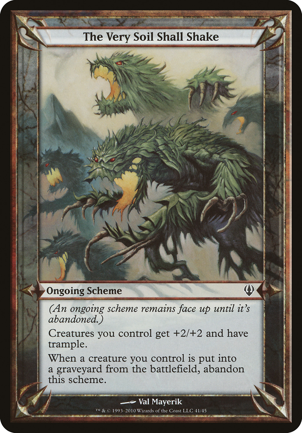 Image of The Very Soil Shall Shake (Archenemy) (OVER-) - Archenemy Schemes