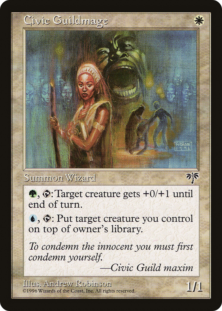 Image of Civic Guildmage (MIR-) - Mirage