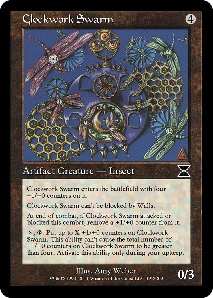 Image of Clockwork Swarm (ME4-192) - Masters Edition IV Foil