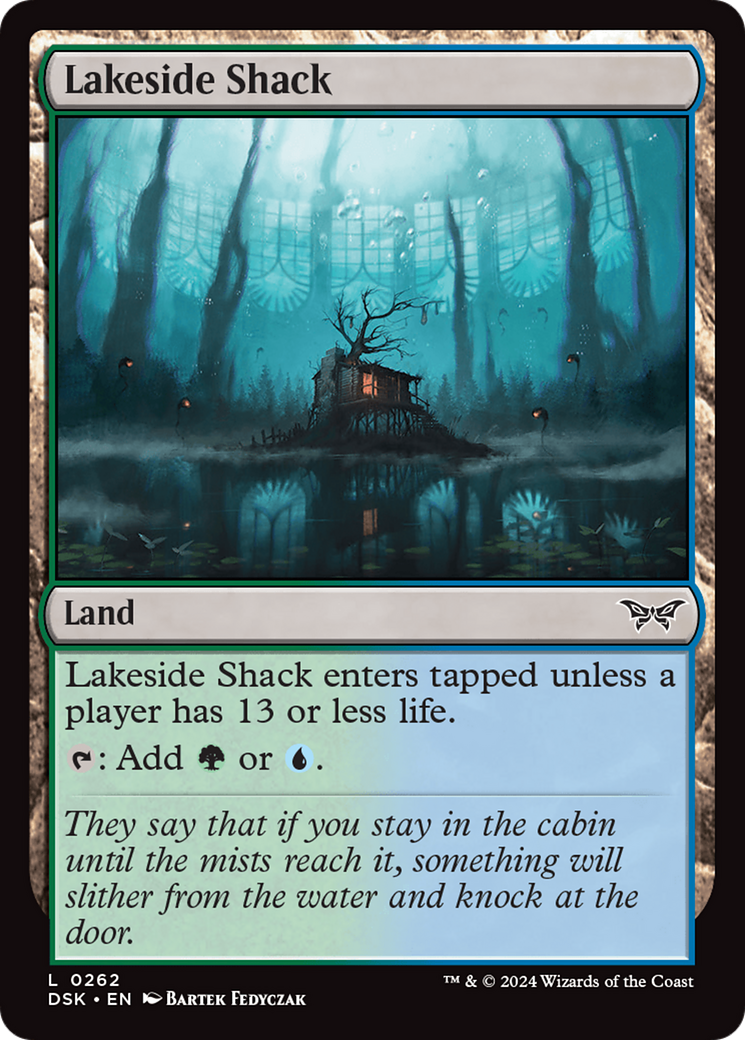 Image of Lakeside Shack (DSK-262) - Duskmourn: House of Horror Foil
