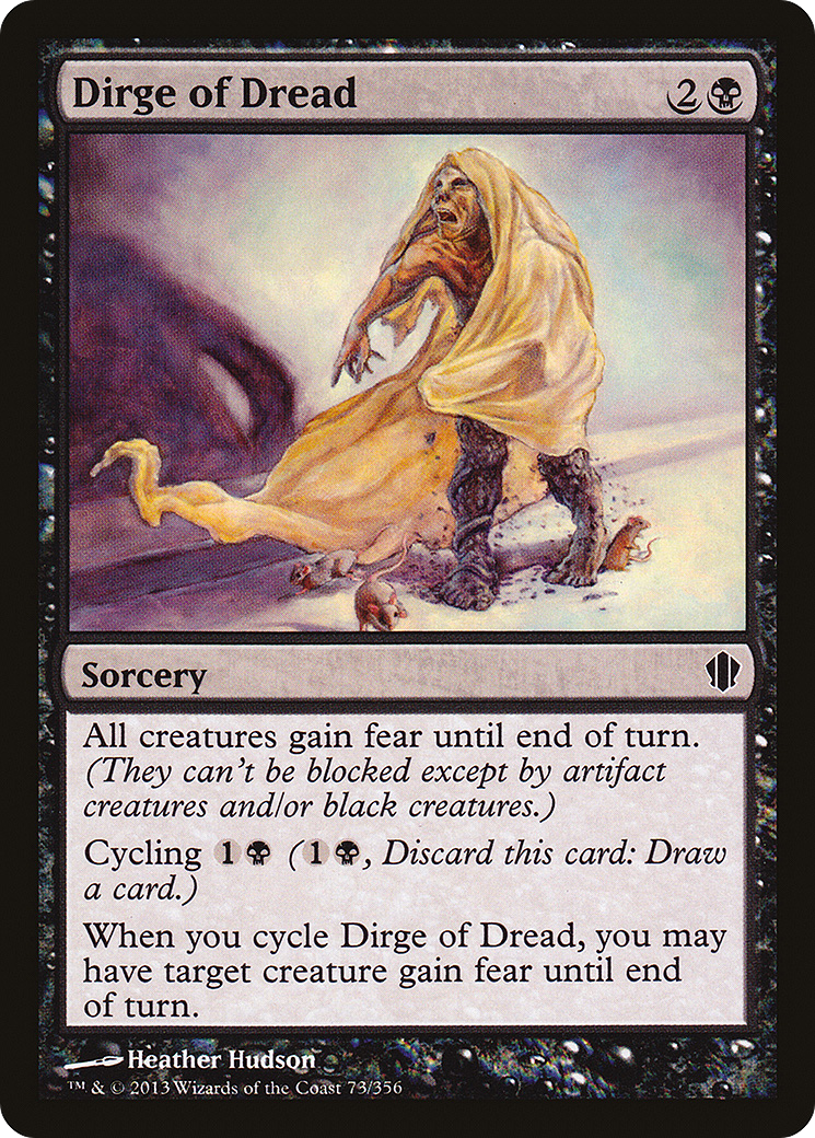 Image of Dirge of Dread (C13-073) - Commander 2013