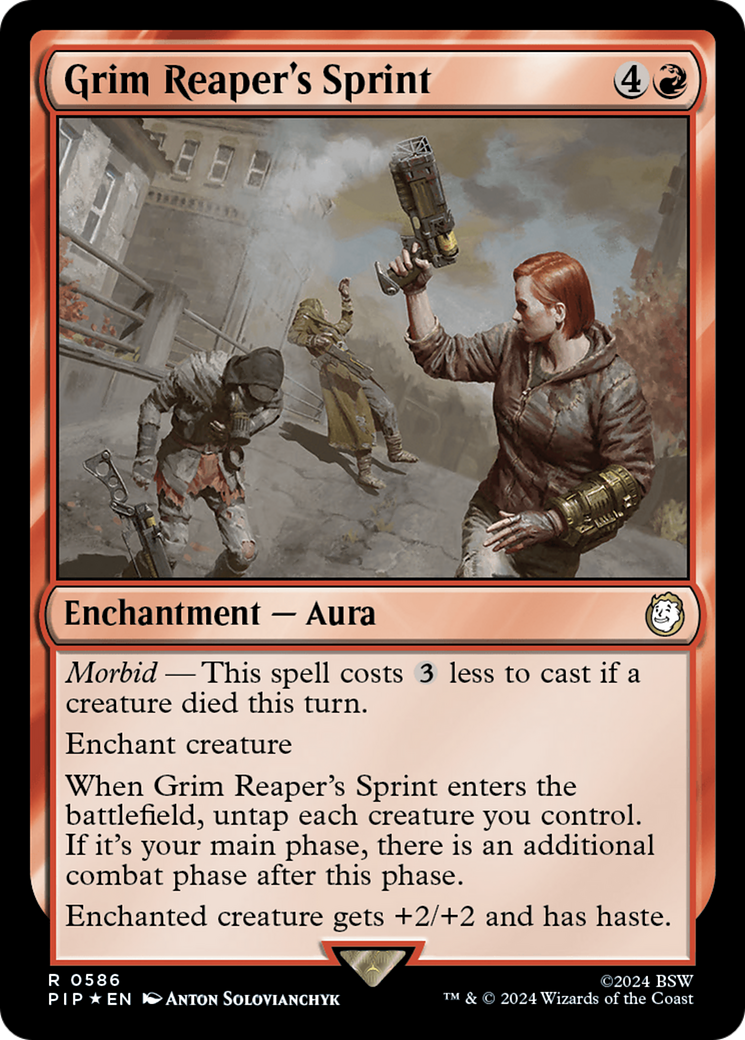 Image of Grim Reaper's Sprint (Surge Foil) (PIP-586) - Fallout Foil