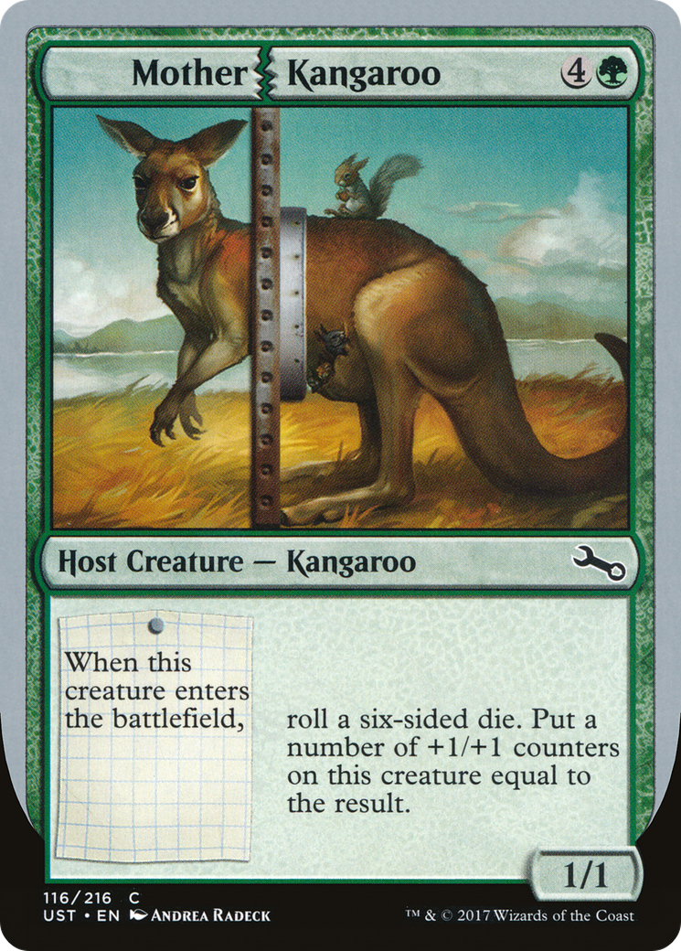 Image of Mother Kangaroo (UST-116) - Unstable Foil
