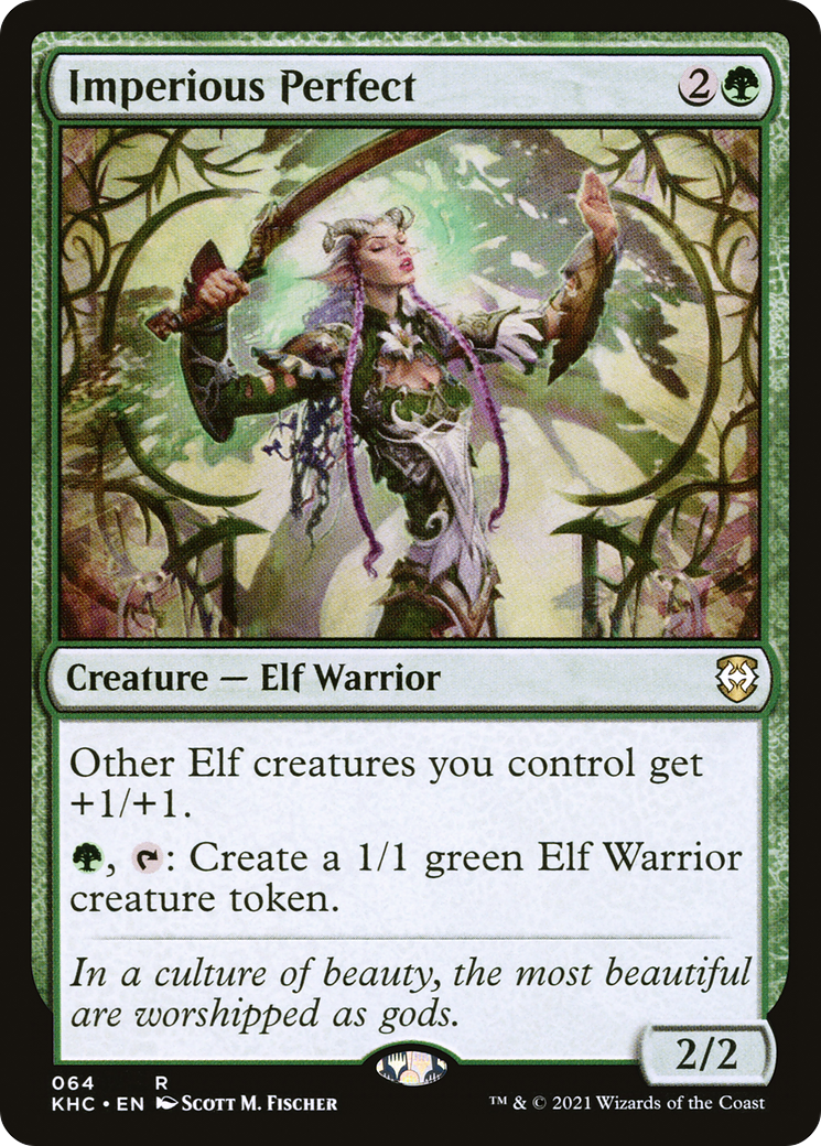 Image of Imperious Perfect (KHC-064) - Kaldheim Commander
