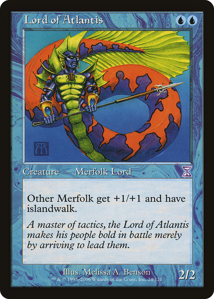 Image of Lord of Atlantis (TSB-024) - Time Spiral Timeshifted