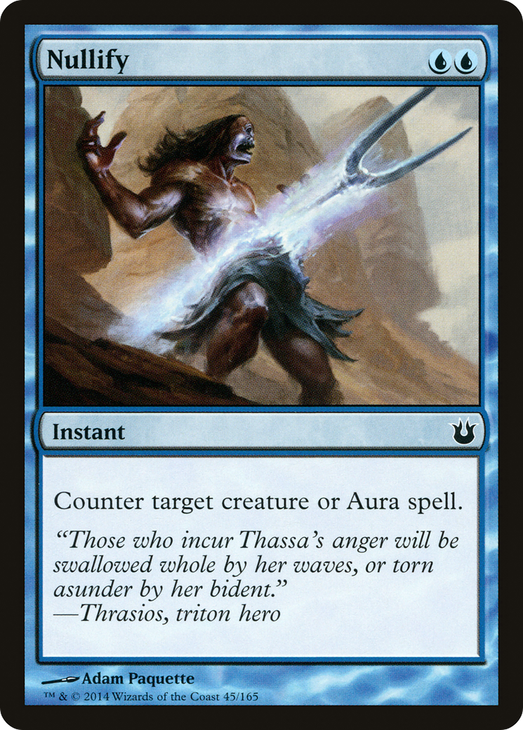 Image of Nullify (BNG-045) - Born of the Gods Foil
