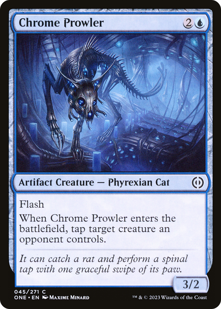 Image of Chrome Prowler (ONE-045) - Phyrexia: All Will Be One