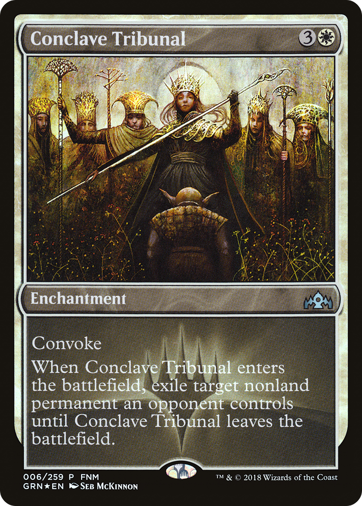 Image of Conclave Tribunal (FNM-006) - Guilds of Ravnica Promos Foil